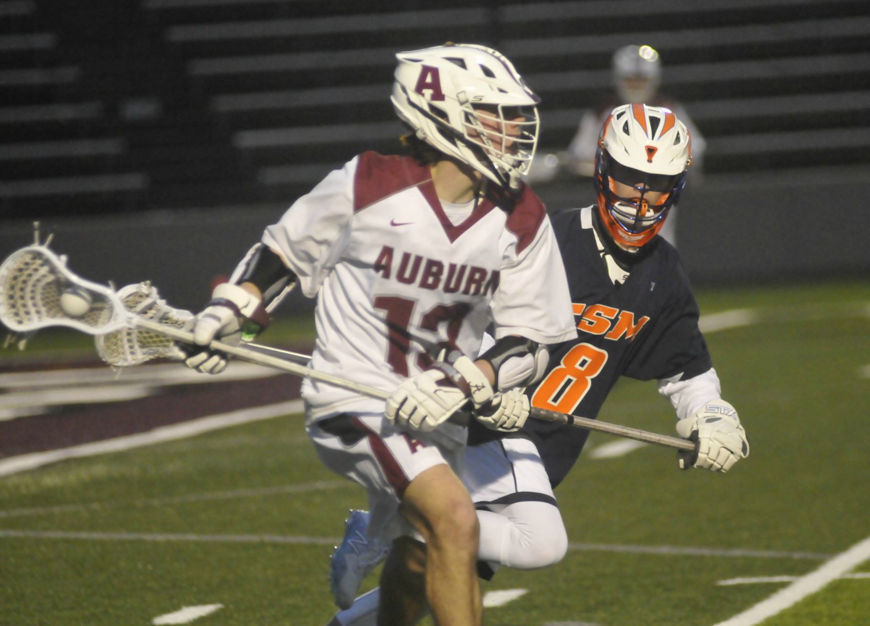 Auburn boys lacrosse vs ESM
